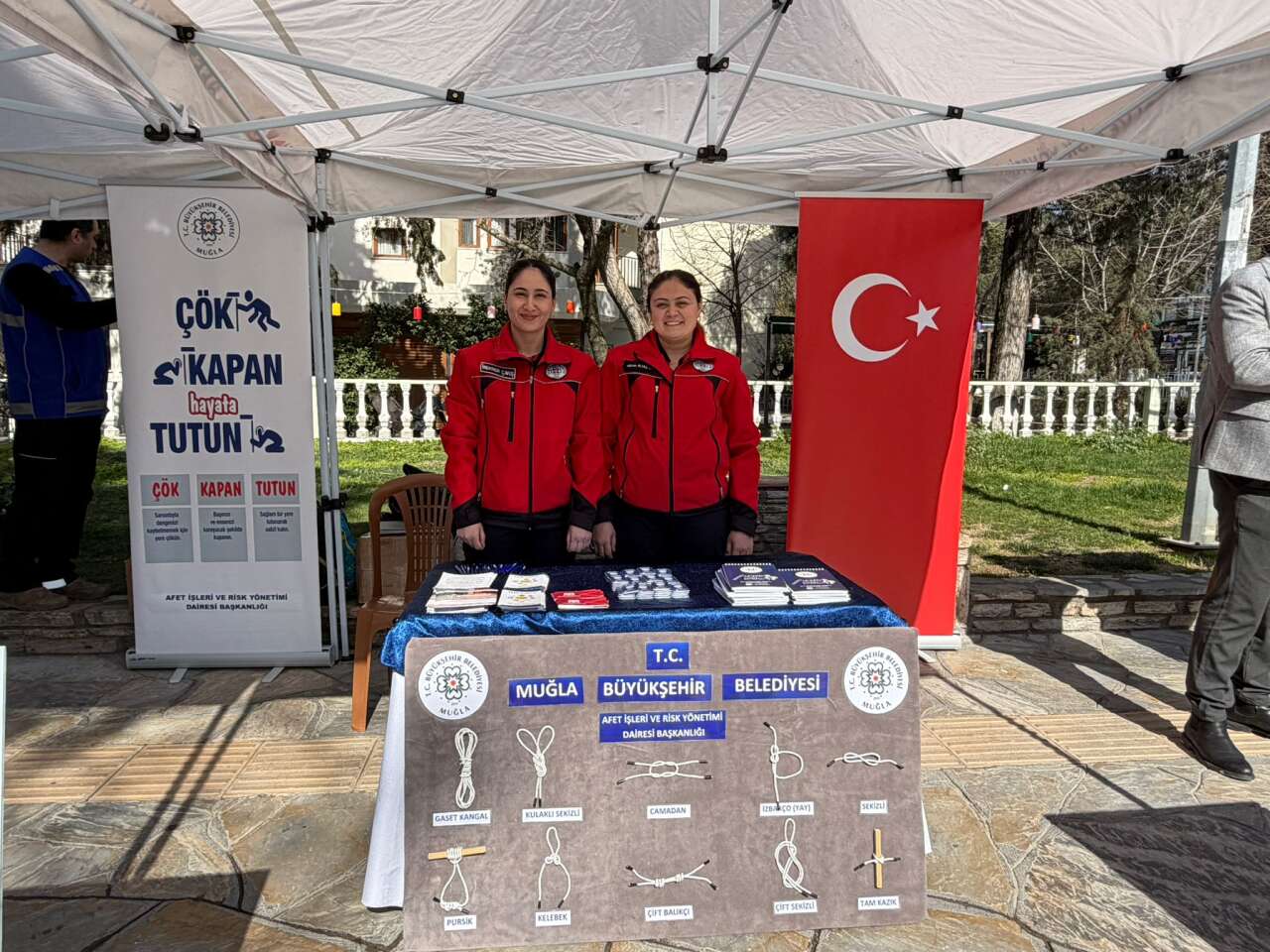 Muğla’da Deprem Bilgilendirme Stantları Kuruldu 5